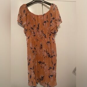 Torrid floral print dress size 2